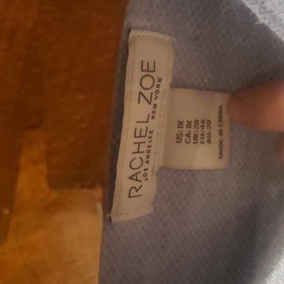 Nwt Rachel ZOE sweater 1x and 2x blue and white - Picture 13 of 14